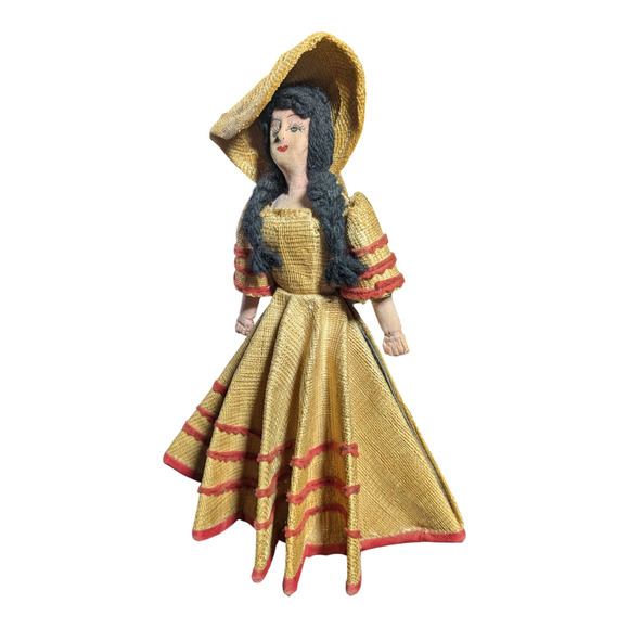 Vintage - Novelty Straw Doll -- Collectable - Picture 5 of 9